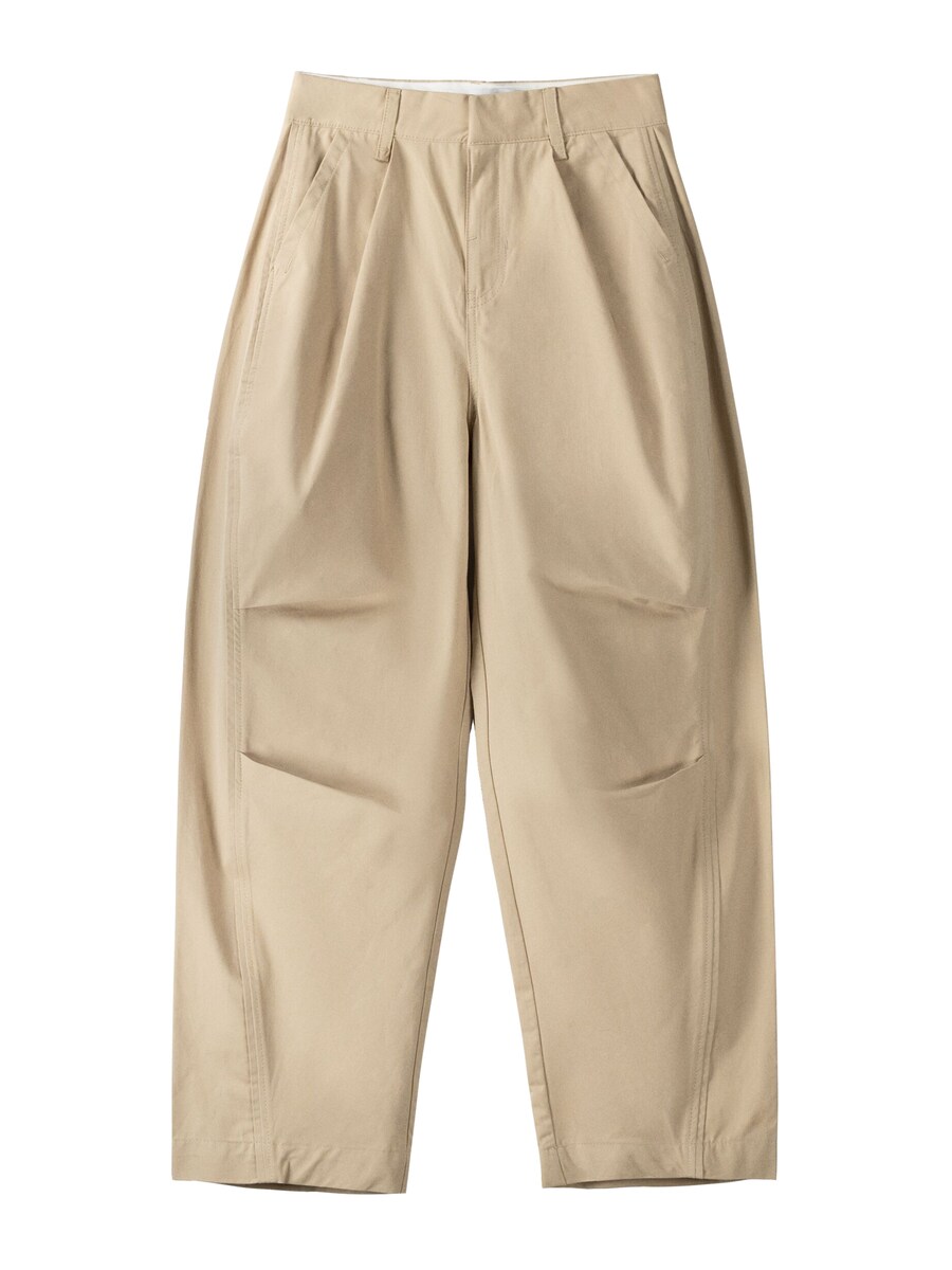 Свободные брюки со складками спереди Bershka, кэмел
Свободные брюки со складками спереди Bershka, кэмел