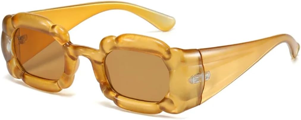 Квадратные солнцезащитные очки для женщин, конфетные цвета, панк-стиль, винтажные градиентные, для мужчин, нестандартная форма, защита от УФ-излучения UV400 UATXTAU, Gold
Квадратные солнцезащитные очки для женщин, конфетные цвета, панк-стиль, винтажные градиентные, для мужчин, нестандартная форма, защита от УФ-излучения UV400 UATXTAU, Gold