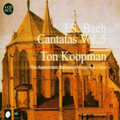 CD диск Bach / Larsson / Bongers / Grimm / Koopman: Cantatas 5
CD диск Bach / Larsson / Bongers / Grimm / Koopman: Cantatas 5