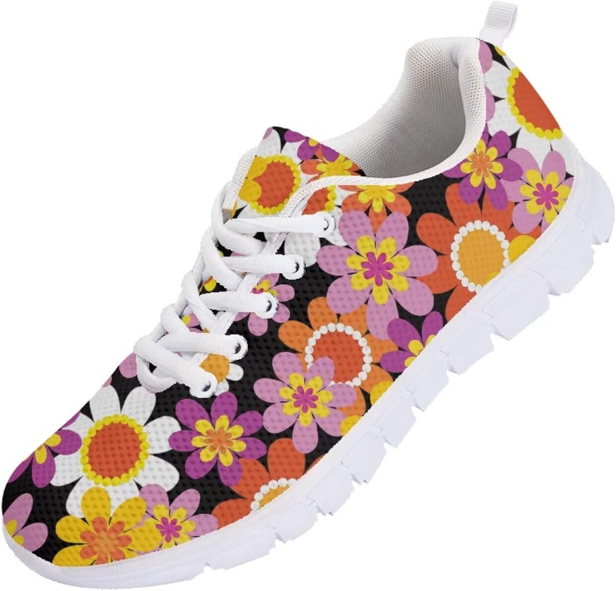 Вышитые кроссовки для женщин и мужчин, теннисные беговые обувь, легкие сетчатые спортивные кроссовки для тренажерного зала с подошвой из ЭВА Getelinseng, Cottagecore Groovy Flower
Вышитые кроссовки для женщин и мужчин, теннисные беговые обувь, легкие сетчатые спортивные кроссовки для тренажерного зала с подошвой из ЭВА Getelinseng, Cottagecore Groovy Flower