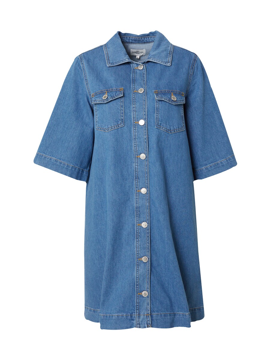 Платье-рубашка Global Funk Mira, синий деним
Платье-рубашка Global Funk Mira, синий деним