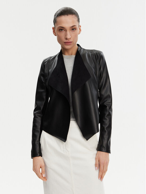 Куртка из искусственной кожи прямого кроя 75BZ7 French Connection, черный
Куртка из искусственной кожи прямого кроя 75BZ7 French Connection, черный