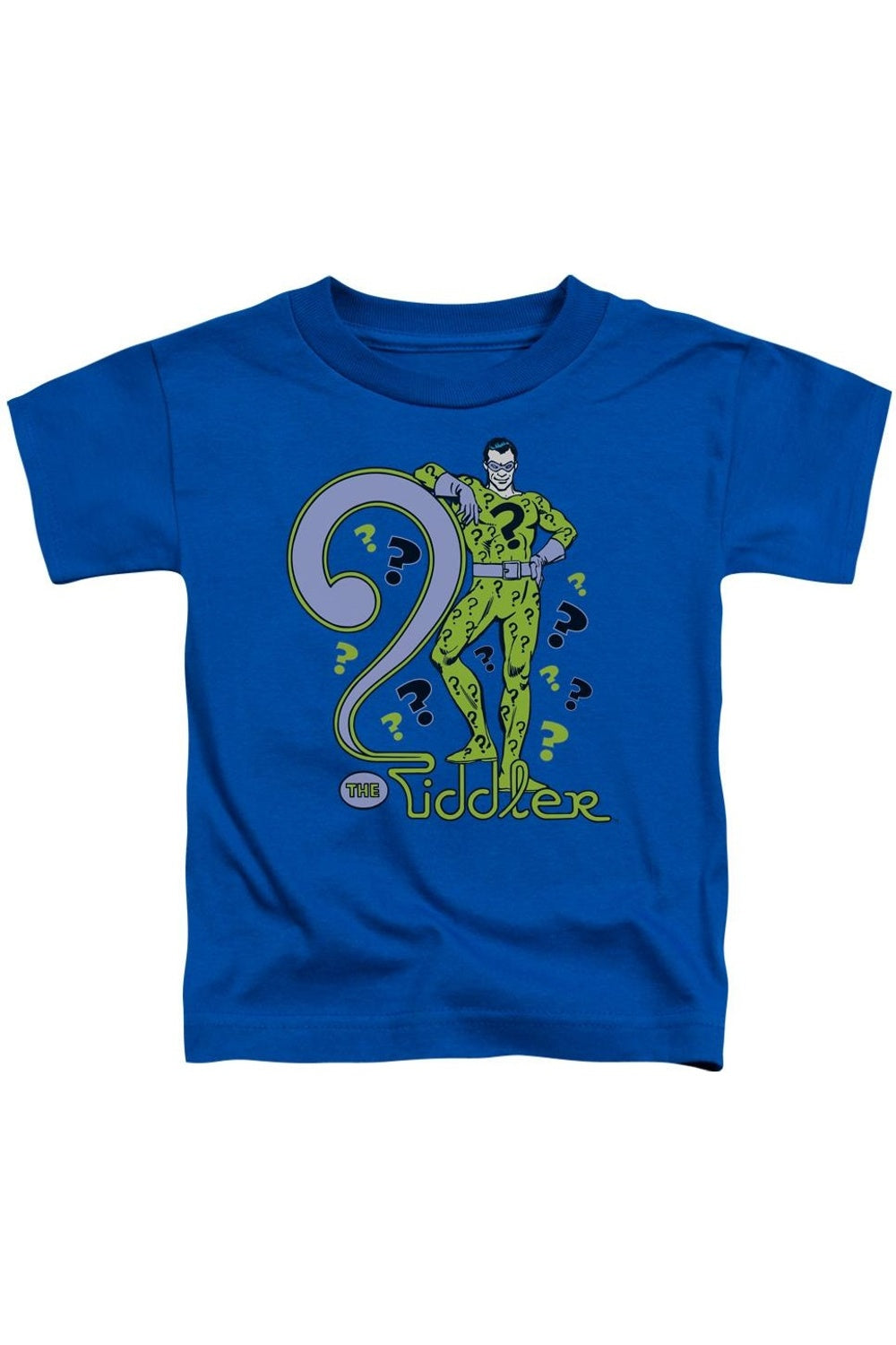 Футболка с коротким рукавом DC Comics The Riddler для детей Gildan, синий
Футболка с коротким рукавом DC Comics The Riddler для детей Gildan, синий