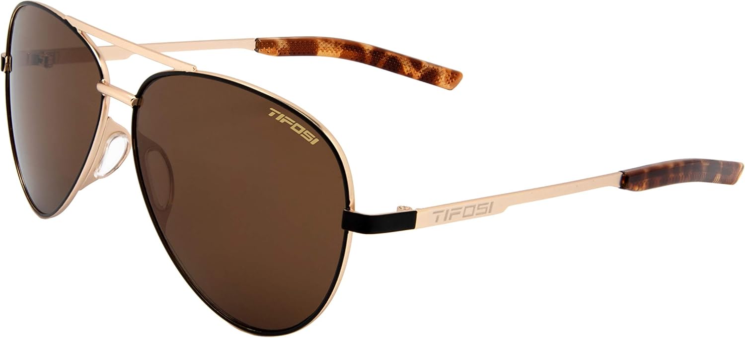 Солнцезащитные очки-авиаторы Shwae Tangle Free для мужчин и женщин — идеально подходят для полетов, игры в гольф, походов, бега и создания стильного образа Tifosi, Midnight Gold (Brown Lens)
Солнцезащитные очки-авиаторы Shwae Tangle Free для мужчин и женщин — идеально подходят для полетов, игры в гольф, походов, бега и создания стильного образа Tifosi, Midnight Gold (Brown Lens)