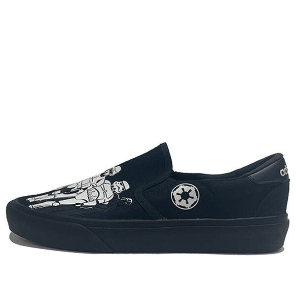 Кроссовки star wars x court rallye slip Adidas, черный 
Кроссовки star wars x court rallye slip Adidas, черный
