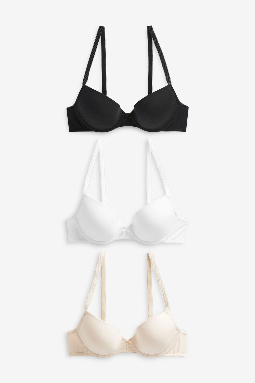 3 бюстгальтера из смесового хлопка Next, черный
3 бюстгальтера из смесового хлопка Next, черный