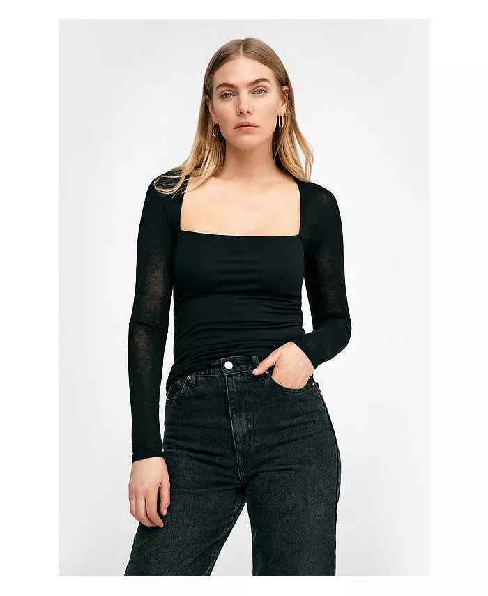 Женский топ Lonnie Marcella, черный
Женский топ Lonnie Marcella, черный