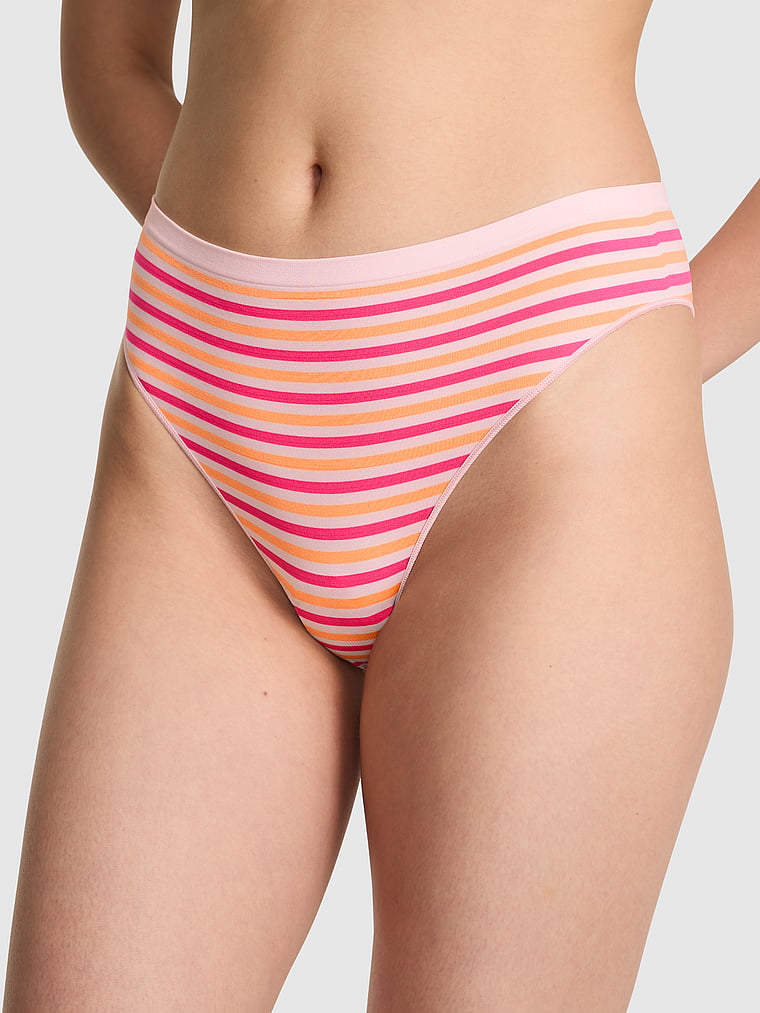 Бесшовные бразильские трусики Pink, smooth pink tulip and orange stripe print
Бесшовные бразильские трусики Pink, smooth pink tulip and orange stripe print
