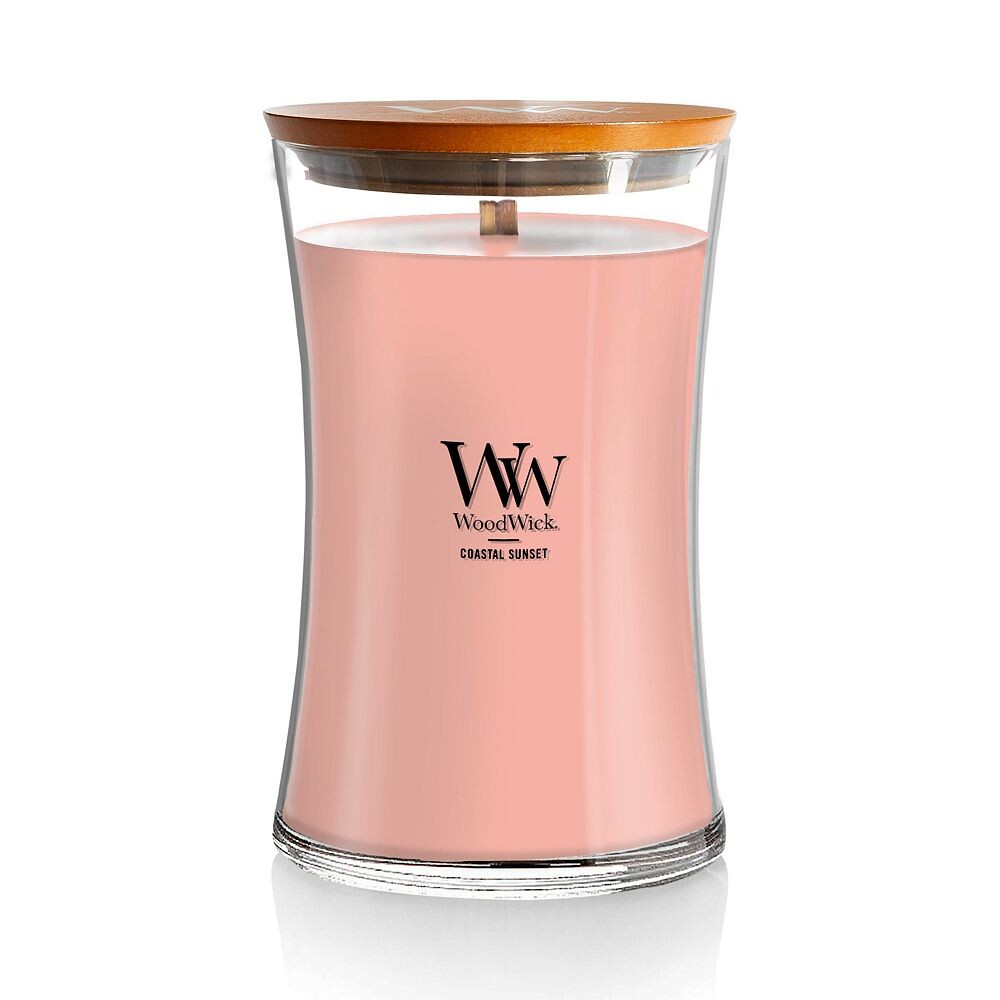 Песочные часы WoodWick Coastal Sunset, 21,5 унции. Свеча Баночка, цвет Medium Pink
Песочные часы WoodWick Coastal Sunset, 21,5 унции. Свеча Баночка, цвет Medium Pink