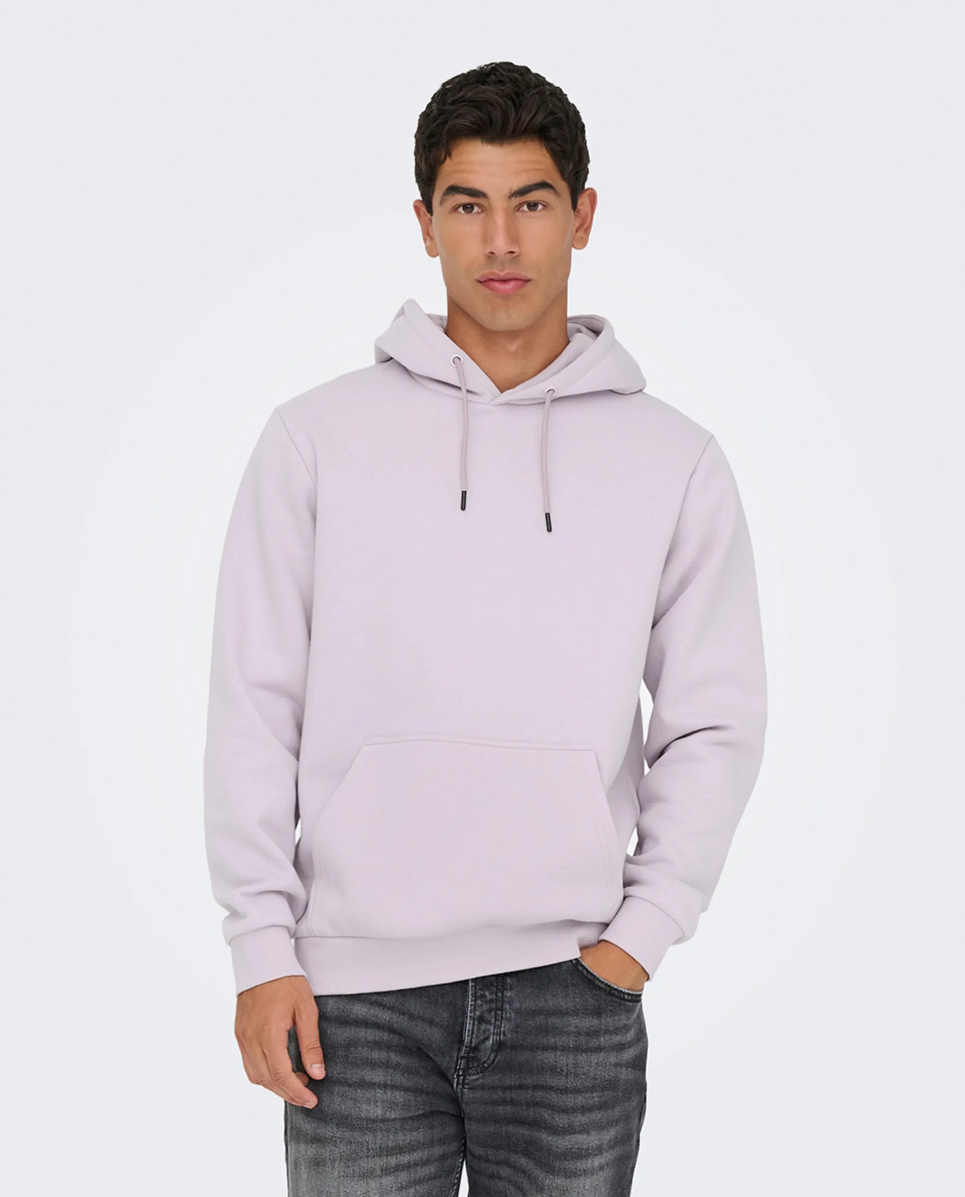 Мужская толстовка с капюшоном Only & Sons, сиреневый
Мужская толстовка с капюшоном Only & Sons, сиреневый