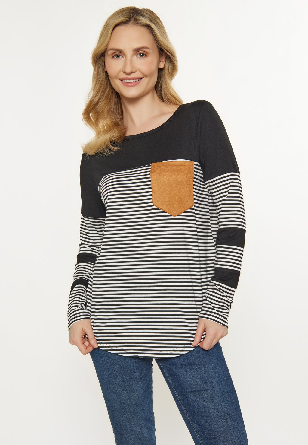 Топ с длинными рукавами usha, черный
Топ с длинными рукавами usha, черный