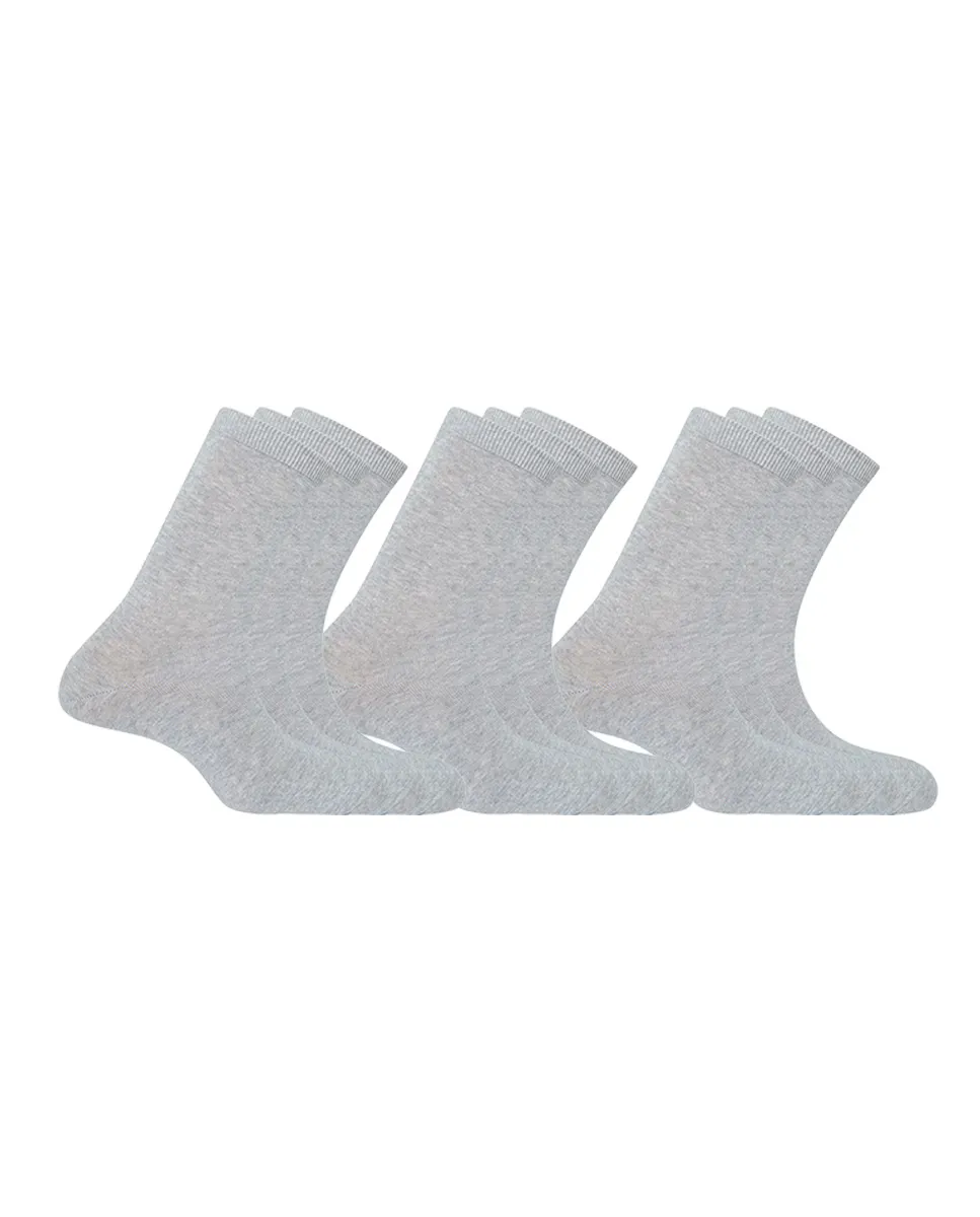 В упаковке 9 пар мужских хлопковых носков светло-серого цвета Punto Blanco, светло-серый
В упаковке 9 пар мужских хлопковых носков светло-серого цвета Punto Blanco, светло-серый