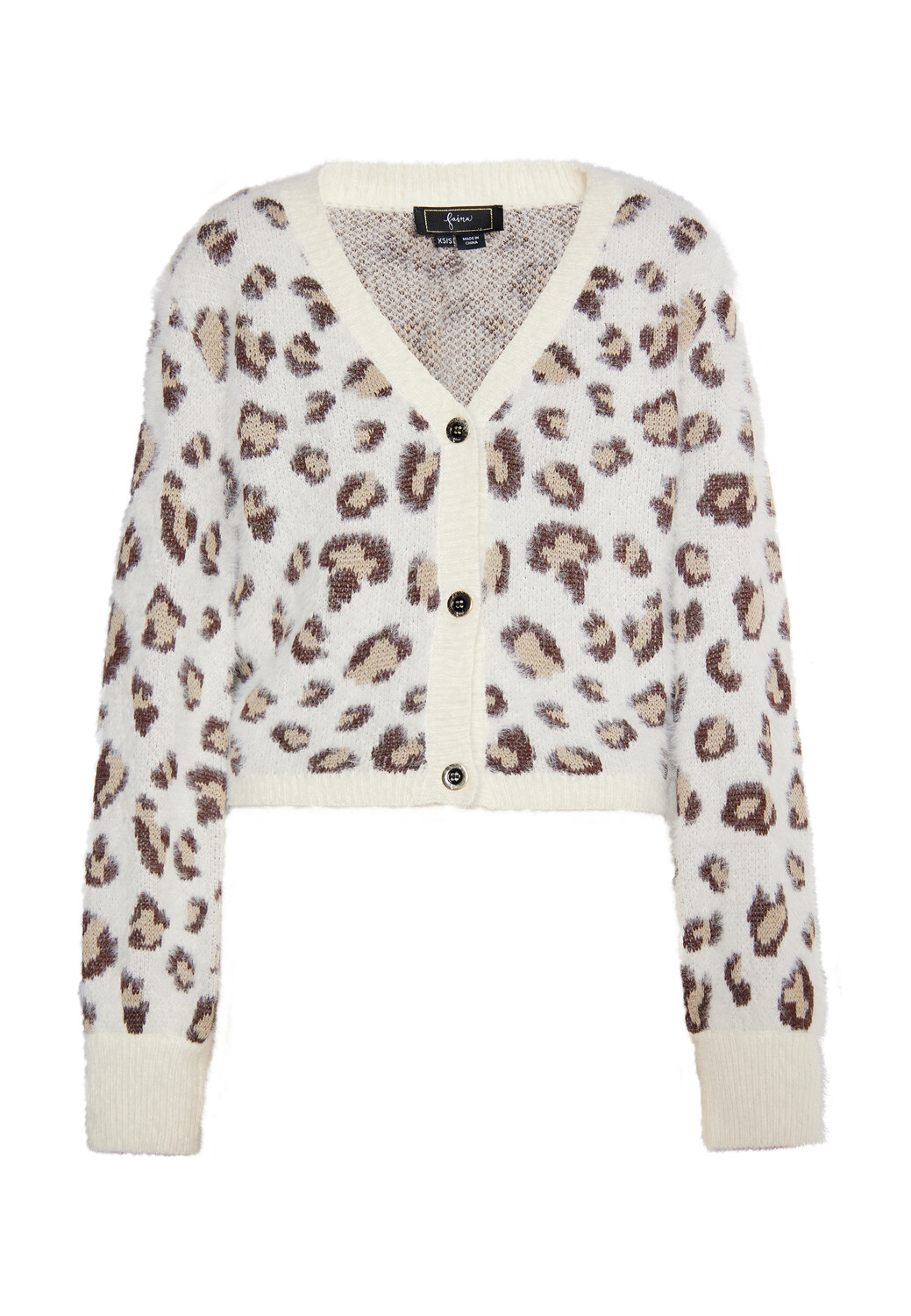 Толстовка faina Strickjacke, цвет Wollweiss Mehrfarbig
Толстовка faina Strickjacke, цвет Wollweiss Mehrfarbig