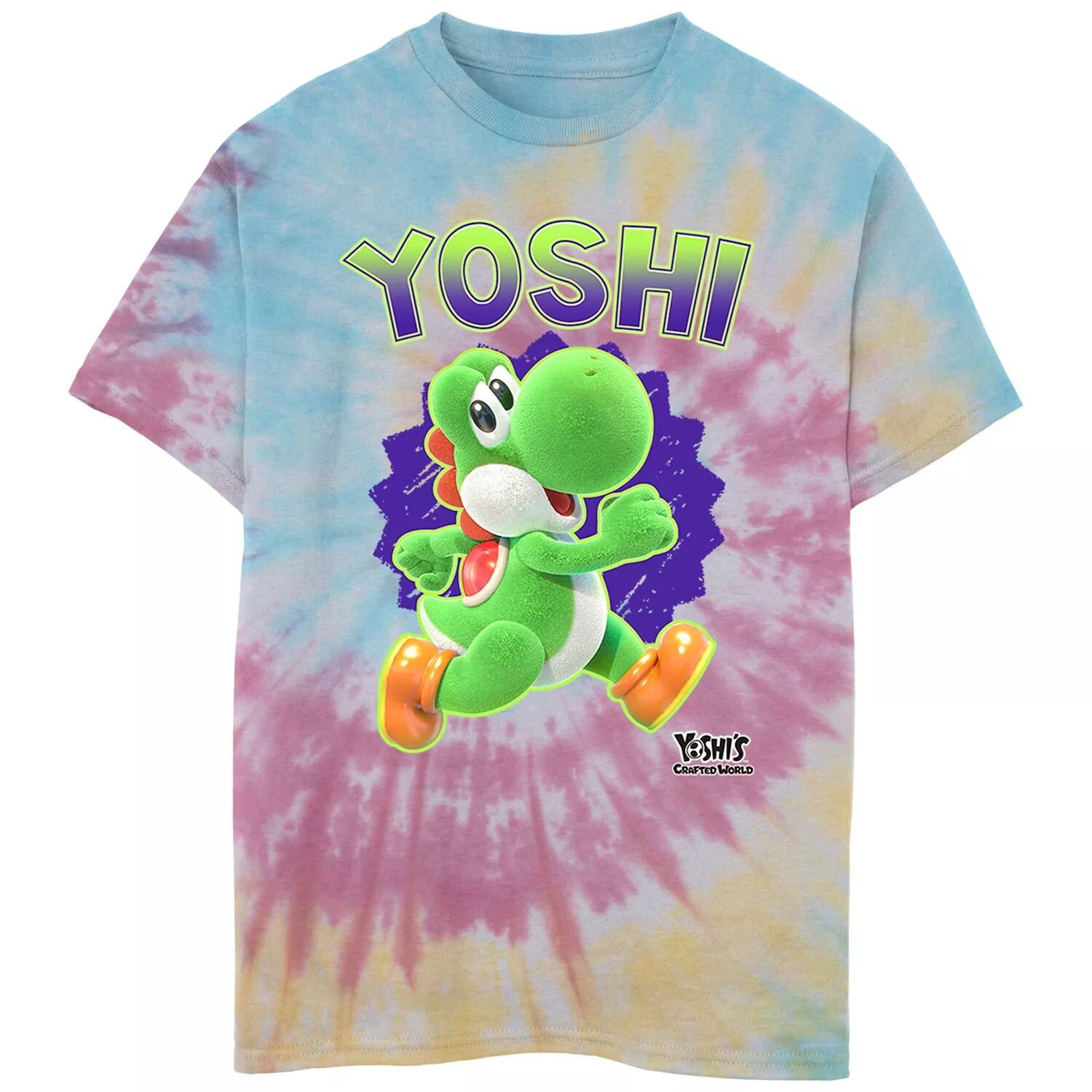 Футболка Yoshi Tie Dye для Nintendo 8–20 лет с нечеткой текстурой Nintendo
Футболка Yoshi Tie Dye для Nintendo 8–20 лет с нечеткой текстурой Nintendo