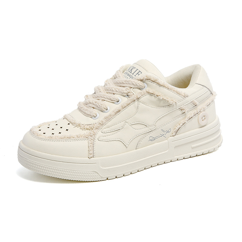 WEISHIBANGWEI Дышащие низкие кроссовки для скейтбординга, мужские, белые
WEISHIBANGWEI Дышащие низкие кроссовки для скейтбординга, мужские, белые