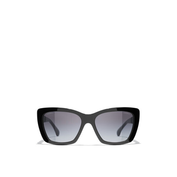 Солнцезащитные очки-бабочки Chanel, черный
Солнцезащитные очки-бабочки Chanel, черный