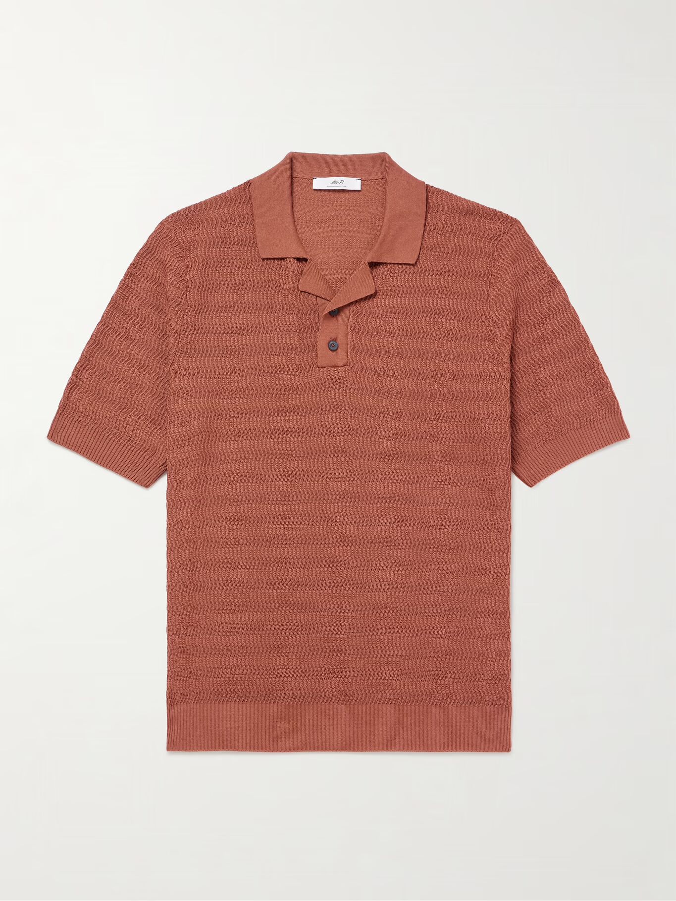 Рубашка поло из текстурированного хлопка MR P., красный
Рубашка поло из текстурированного хлопка MR P., красный