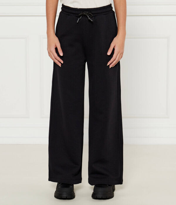 Спортивные брюки женские Patrizia Pepe широкого кроя на кулиске, черный
Спортивные брюки женские Patrizia Pepe широкого кроя на кулиске, черный