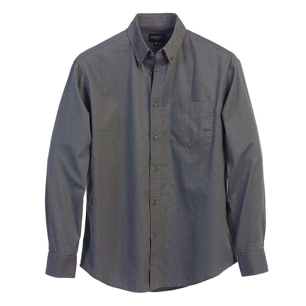Gioberti Мужская повседневная твиловая оксфордская рубашка из 100% хлопка с длинными рукавами, серый
Gioberti Мужская повседневная твиловая оксфордская рубашка из 100% хлопка с длинными рукавами, серый
