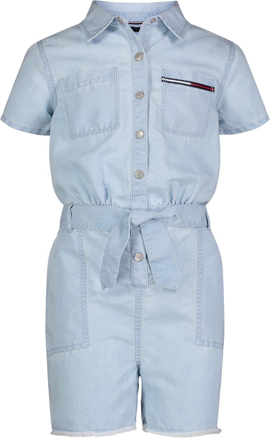 Джинсовый комбинезон для девочек Tommy Hilfiger с завязкой спереди и застежкой на кнопку, Jane Wash
Джинсовый комбинезон для девочек Tommy Hilfiger с завязкой спереди и застежкой на кнопку, Jane Wash