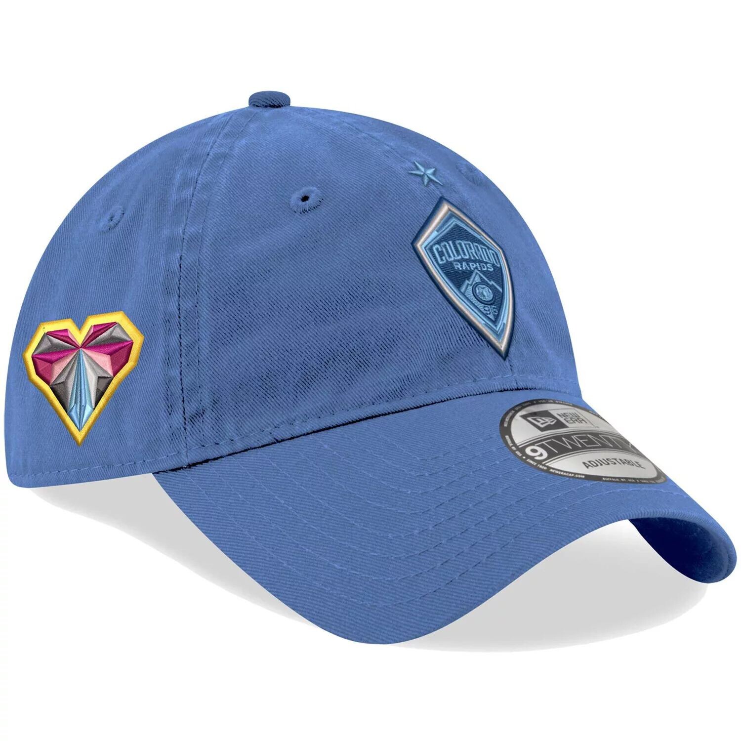 Мужская голубая джерси Colorado Rapids New Era с крючком 9TWENTY, регулируемая шапка
Мужская голубая джерси Colorado Rapids New Era с крючком 9TWENTY, регулируемая шапка