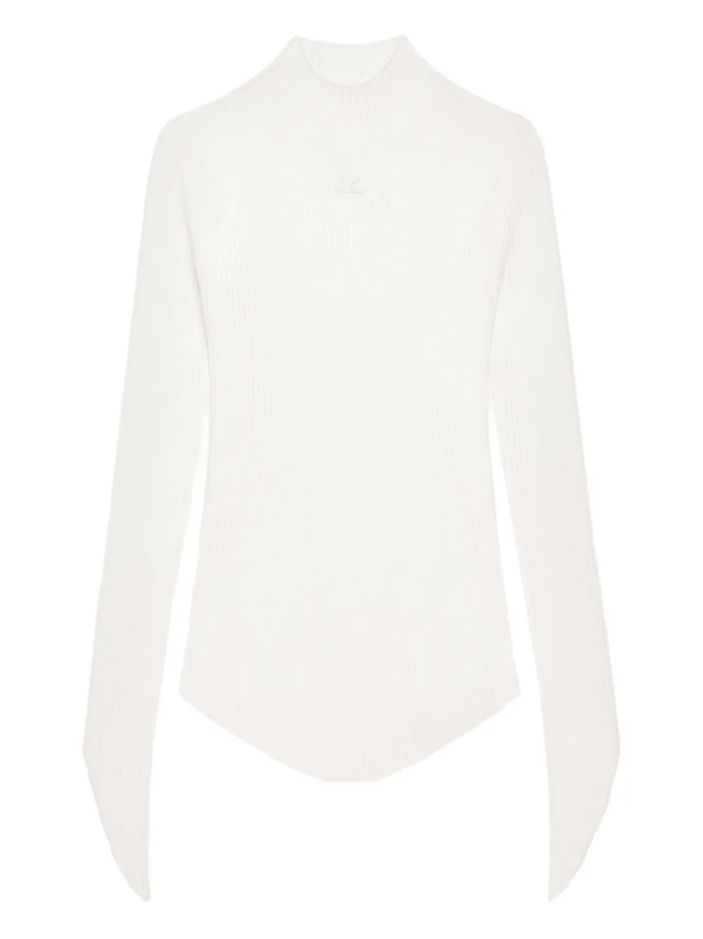 Водолазка в рубчик Courrèges, белый
Водолазка в рубчик Courrèges, белый