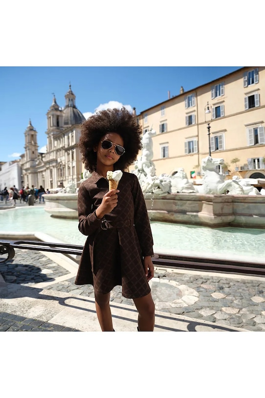 Детское платье Michael Kors, коричневый
Детское платье Michael Kors, коричневый