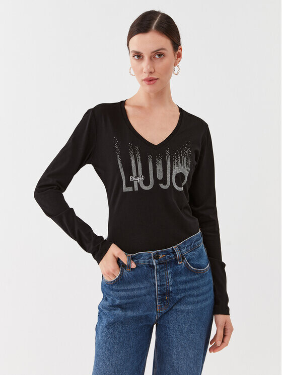 Блуза стандартного кроя Liu Jo, черный
Блуза стандартного кроя Liu Jo, черный