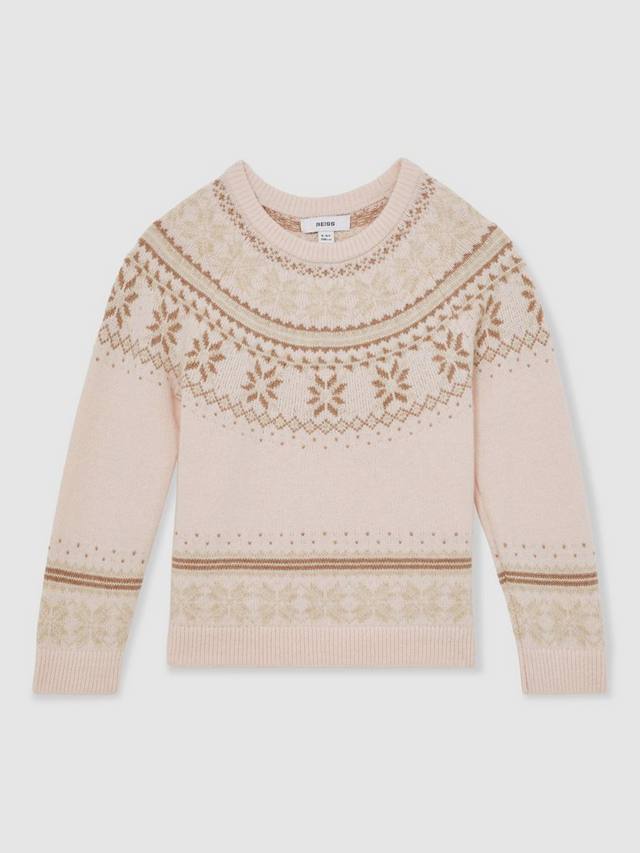 Детский джемпер Farah из смесового хлопка в стиле Fair Isle Reiss, Pink
Детский джемпер Farah из смесового хлопка в стиле Fair Isle Reiss, Pink