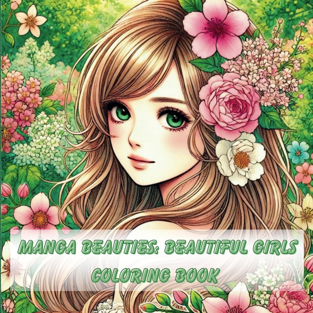 Manga Beauties: Beautiful Girls Coloring Book, 67 Coloring Pages, AI Generated Images, Coloring Book for Teens and Adults, Manga Coloring Book for Fun and Relaxation (Independently published)
Manga Beauties: Beautiful Girls Coloring Book, 67 Coloring Pages, AI Generated Images, Coloring Book for Teens and Adults, Manga Coloring Book for Fun and Relaxation (Independently published)