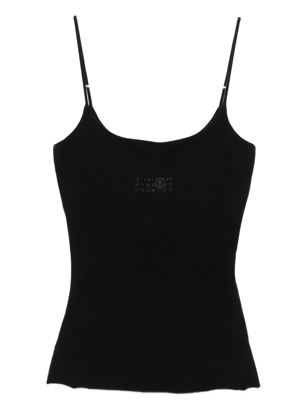 Топ на тонких бретельках MM6 Maison Margiela, черный
Топ на тонких бретельках MM6 Maison Margiela, черный