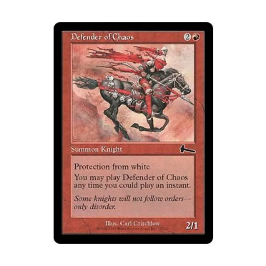 CCG Защитник Хаоса (клавиша C), MTG - Urza's Legacy 
CCG Защитник Хаоса (клавиша C), MTG - Urza's Legacy