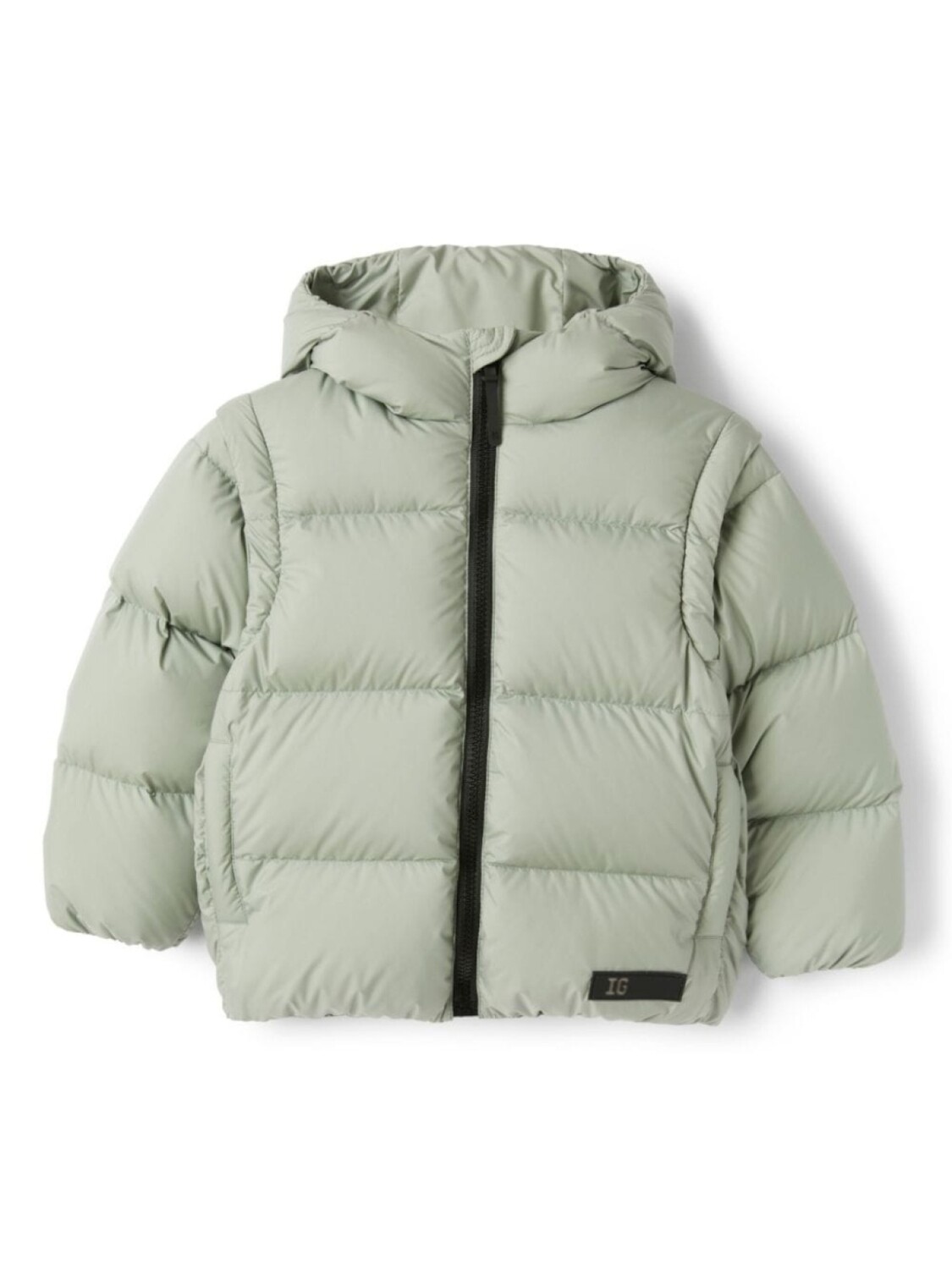 Стеганая куртка Il Gufo со съемными рукавами, зеленый
Стеганая куртка Il Gufo со съемными рукавами, зеленый