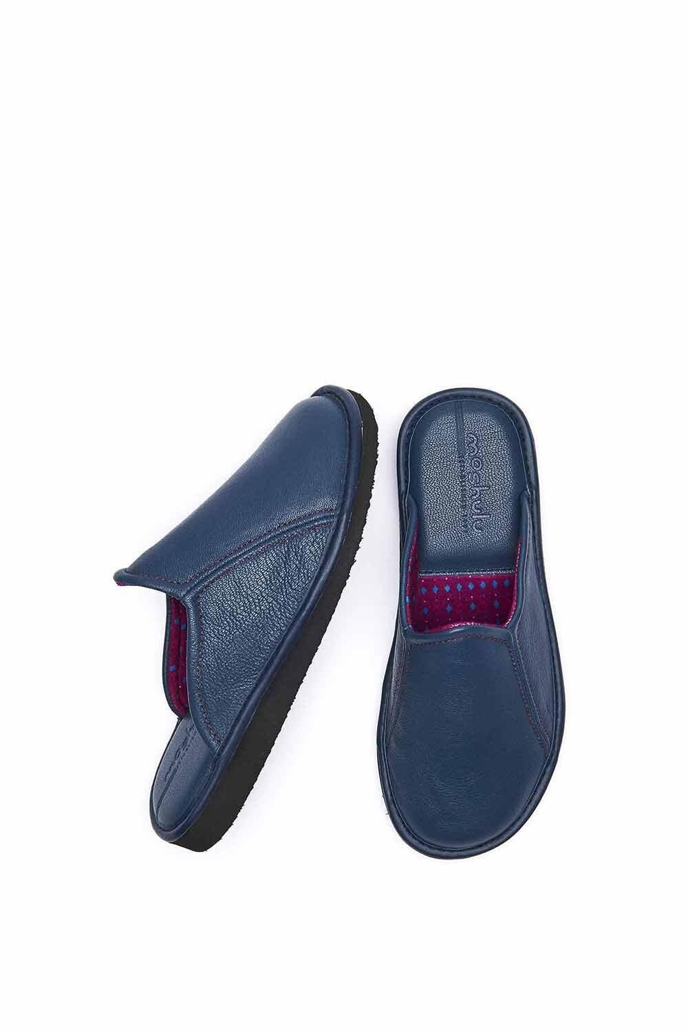 Мужские кожаные тапочки-мюли 'Douglas 4' Moshulu, синий
Мужские кожаные тапочки-мюли 'Douglas 4' Moshulu, синий
