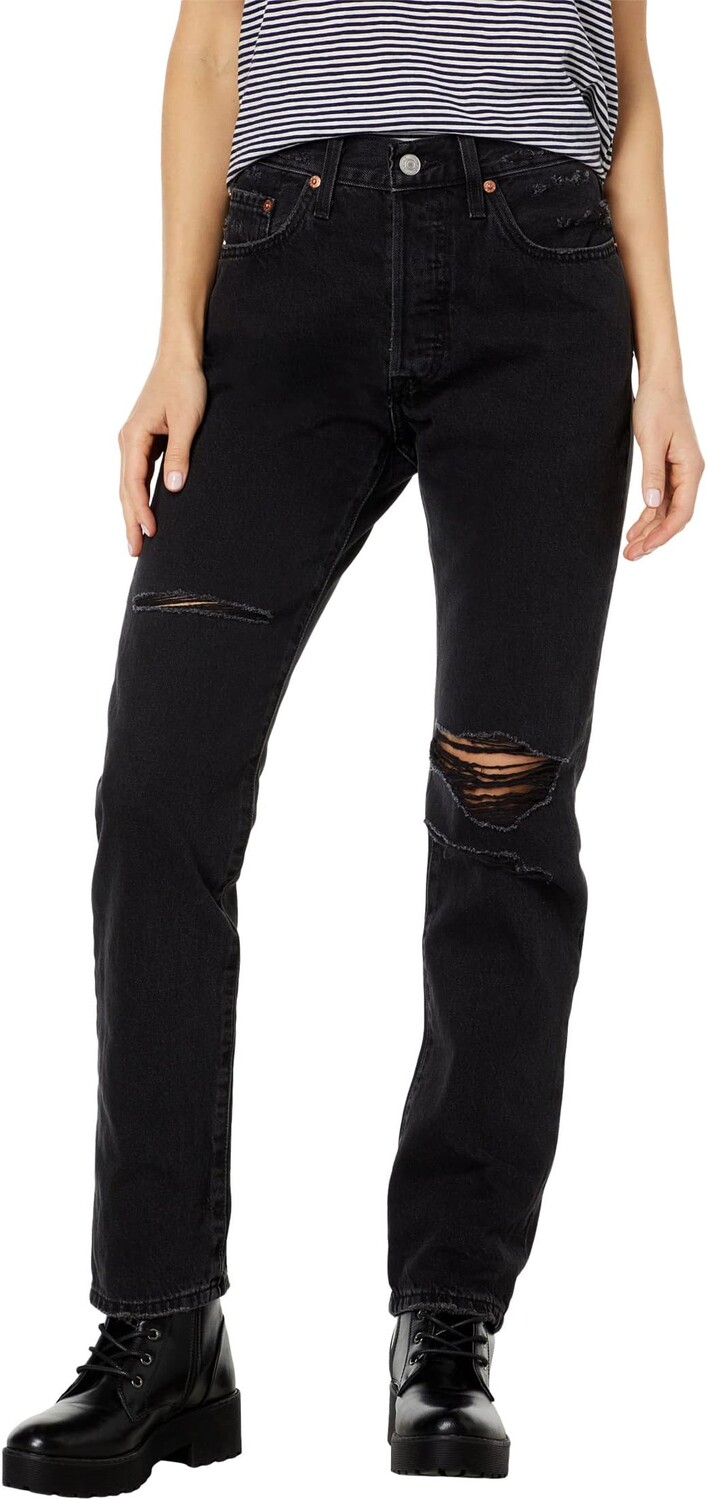Джинсы Levi's Womens 501 Jeans, цвет Black Destruction
Джинсы Levi's Womens 501 Jeans, цвет Black Destruction