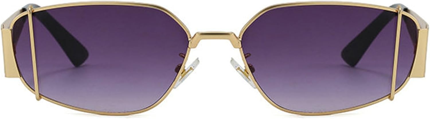 Модные шестиугольные металлические солнцезащитные очки для женщин, маленькие, в стиле ретро, градиентные коричневые очки «кошачий глаз», защита от УФ-излучения helena, C4
Модные шестиугольные металлические солнцезащитные очки для женщин, маленькие, в стиле ретро, градиентные коричневые очки «кошачий глаз», защита от УФ-излучения helena, C4