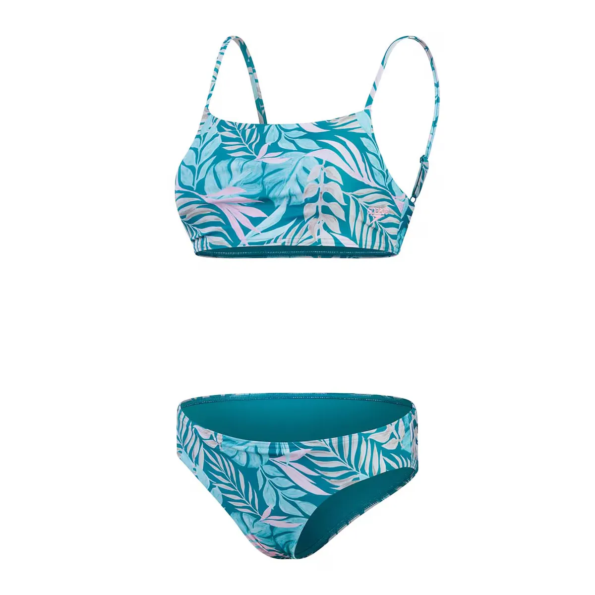 Женский купальник Speedo с принтом, регулируемый, из двух частей, с тонкими бретелями, мультиколор
Женский купальник Speedo с принтом, регулируемый, из двух частей, с тонкими бретелями, мультиколор