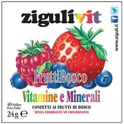 Ziguli Vit Berries 40 витаминно-минеральных шариков Zigulì
Ziguli Vit Berries 40 витаминно-минеральных шариков Zigulì
