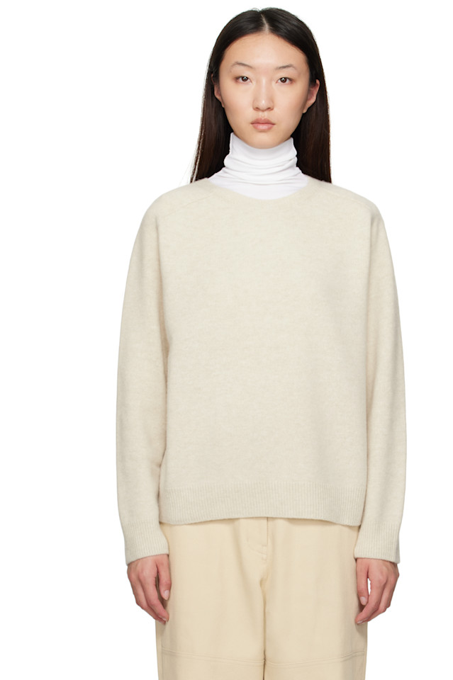 Свитер реглан Le17Septembre, цвет oatmeal 
Свитер реглан Le17Septembre, цвет oatmeal