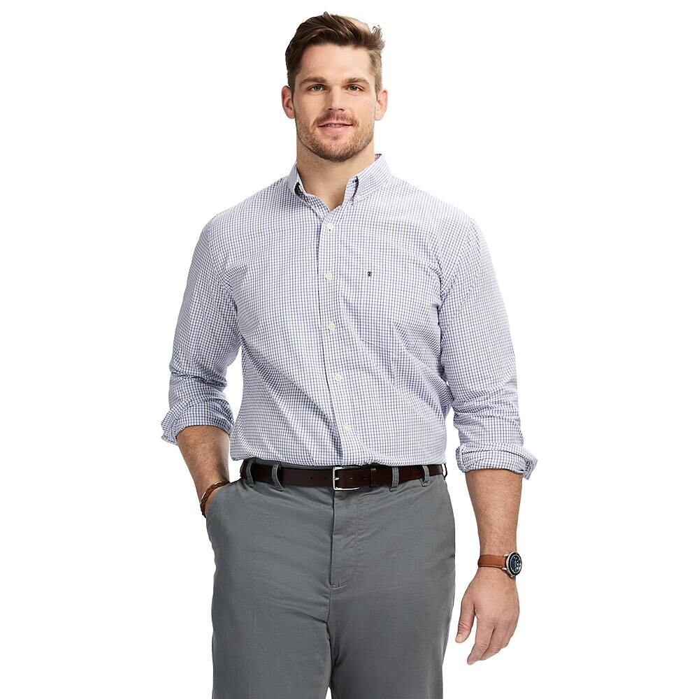 Рубашка на пуговицах в клетку с длинными рукавами Big & Tall IZOD Performance, цвет Sunset Purple
Рубашка на пуговицах в клетку с длинными рукавами Big & Tall IZOD Performance, цвет Sunset Purple