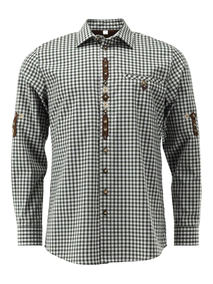 Рубашка Lytal оливкового цвета OS-Trachten
Рубашка Lytal оливкового цвета OS-Trachten