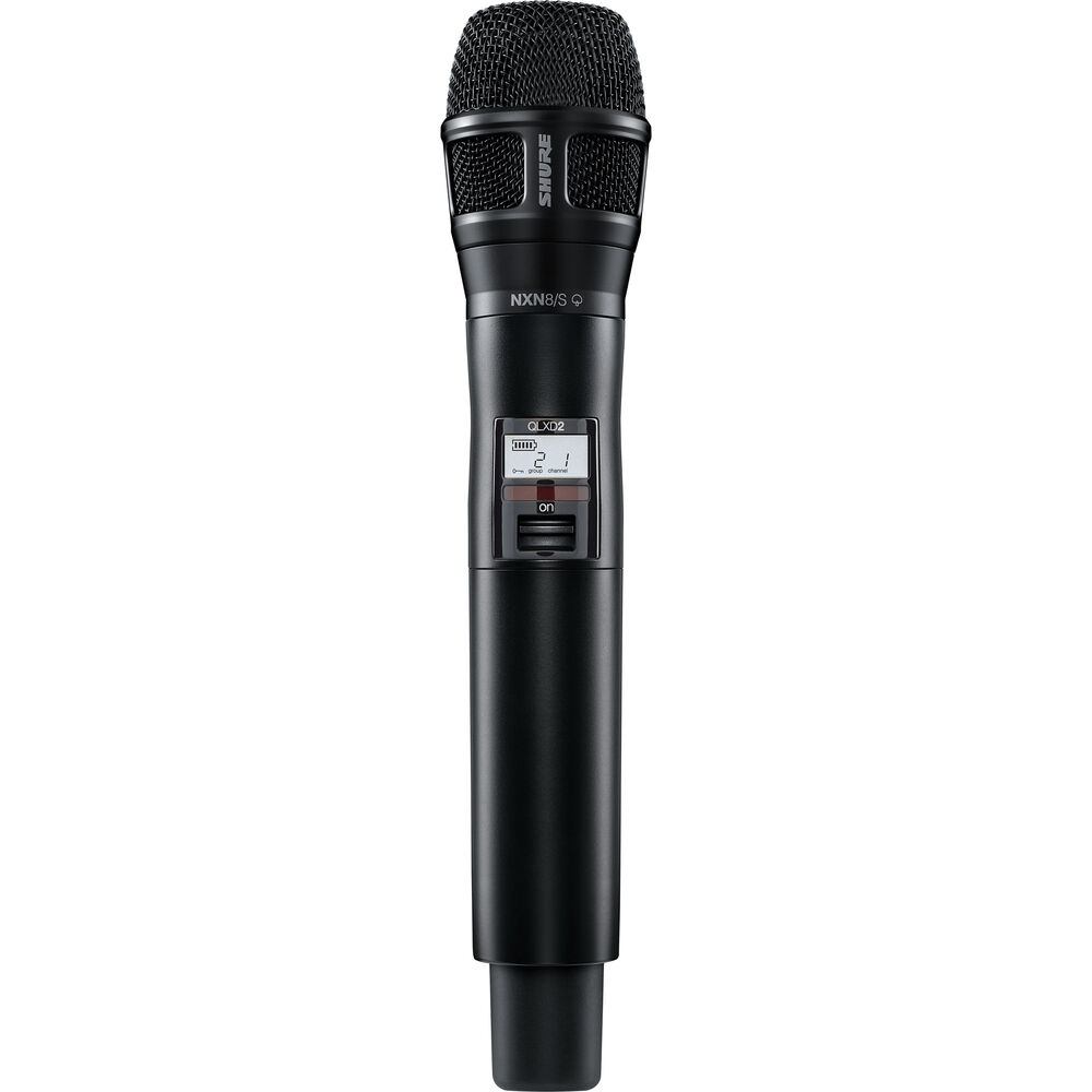 Беспроводной передатчик Shure QLXD2/N8S Digital Handheld Wireless QLXD2/N8SB=-H50
Беспроводной передатчик Shure QLXD2/N8S Digital Handheld Wireless QLXD2/N8SB=-H50
