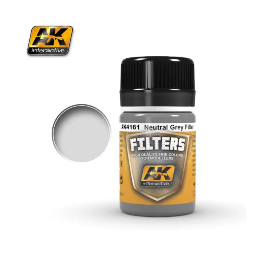 Нейтральный серый фильтр, Weathering (AK-Interactive) 
Нейтральный серый фильтр, Weathering (AK-Interactive)