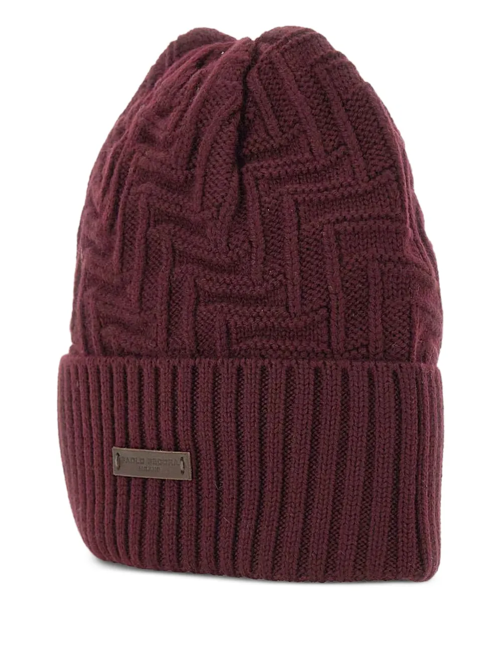 Шапка бини с нашивкой-логотипом Paolo Pecora, красный
Шапка бини с нашивкой-логотипом Paolo Pecora, красный