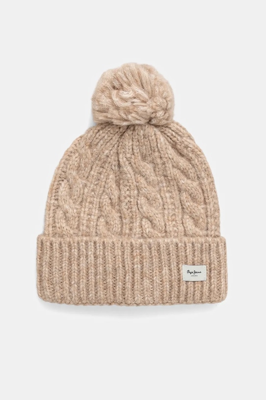 Шапка из смеси шерсти Pepe Jeans, бежевый
Шапка из смеси шерсти Pepe Jeans, бежевый