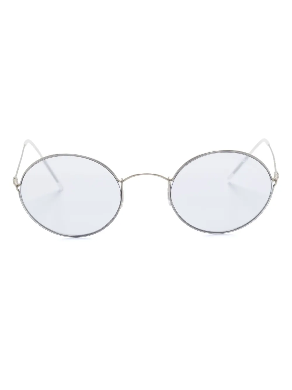 Солнцезащитные очки в круглой оправе GIORGIO ARMANI, серебяный 
Солнцезащитные очки в круглой оправе GIORGIO ARMANI, серебяный