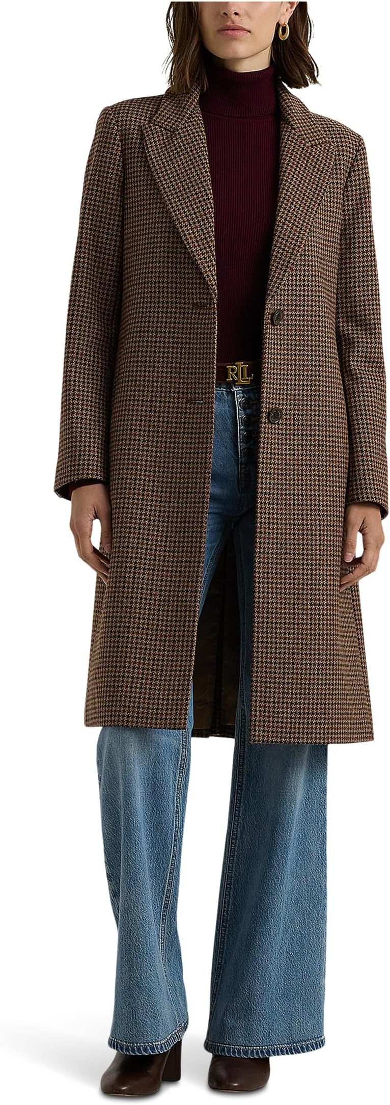 Женское новинка: однобортное шерстяное пальто Lauren Ralph Lauren, Legacy Check
Женское новинка: однобортное шерстяное пальто Lauren Ralph Lauren, Legacy Check