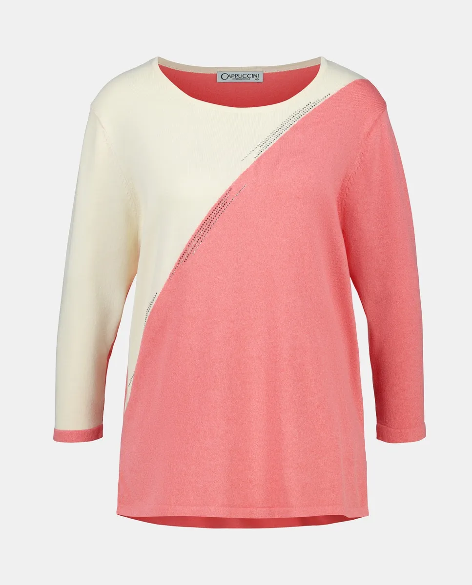 Однотонный женский свитер, рукав 3/4 Zermatt, коралловый
Однотонный женский свитер, рукав 3/4 Zermatt, коралловый