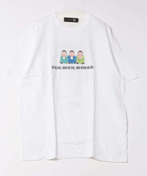 Футболка, коллаборация SAMURAI CORE x Gorillaman, принт «Три мудрые обезьяны», белый
Футболка, коллаборация SAMURAI CORE x Gorillaman, принт «Три мудрые обезьяны», белый