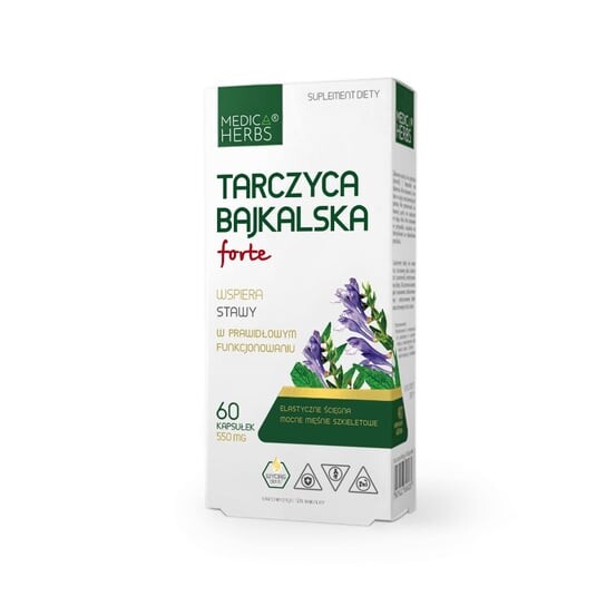 Medica Herbs Baikal Shield Forte 550 мг - 60 капсул
Medica Herbs Baikal Shield Forte 550 мг - 60 капсул